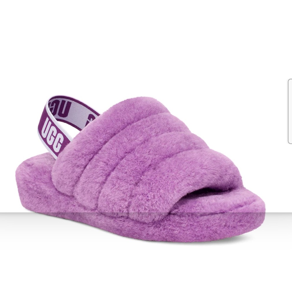 Ugg fluff yeah Sling back sandal slippers New!